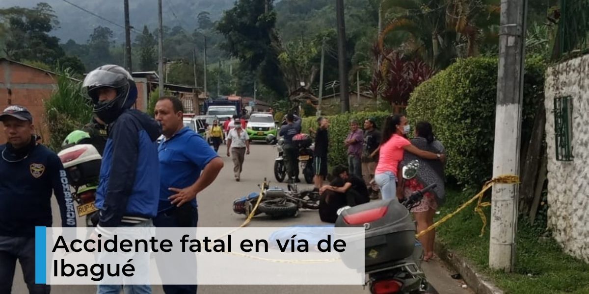 Atenci N Fatal Accidente En V A De Ibagu El Choque Cobr La Vida De